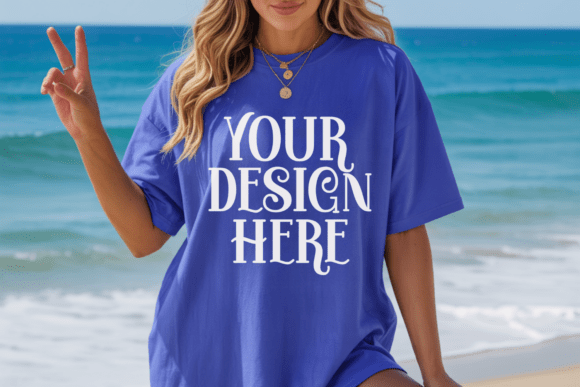 Boost Your Brand with Gildan 5000 Summer T-Shirt Mockup