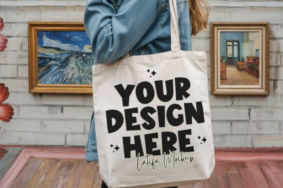 Canvas Tote Bag Mockup JPG PNG: A Versatile Tool for Designers and Creators