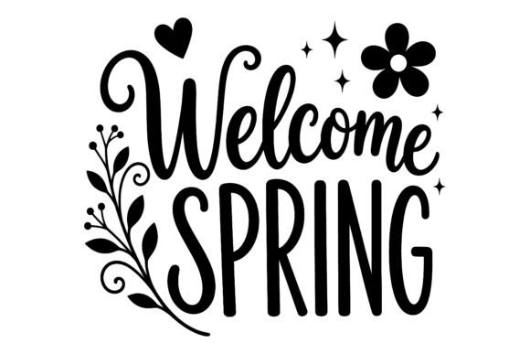 Celebrate Spring Floral SVG Design