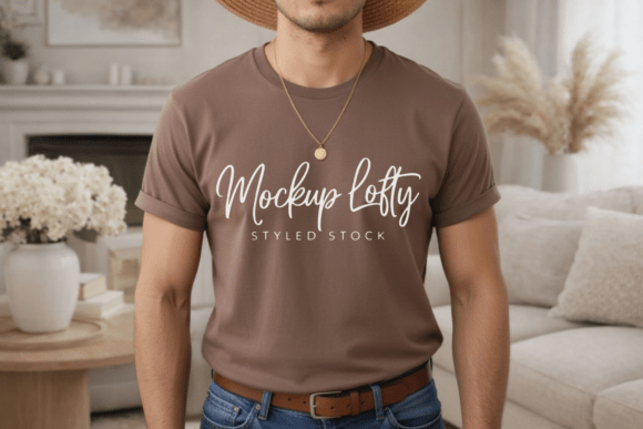 Comfort Colors CC1717 Espresso Mockup 18