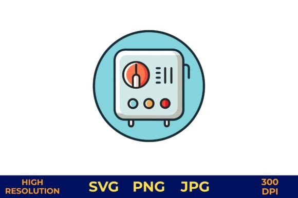 Digital Thermostat Control Panel