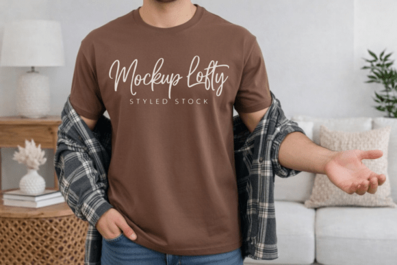 Espresso C1717 T-Shirt Mockup: A Professional Design Tool for Modern Brands
