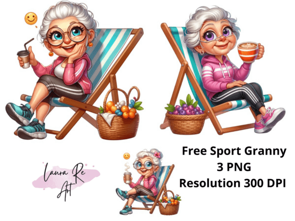 Free Sport Granny: A Versatile Design Resource for Creative Projects