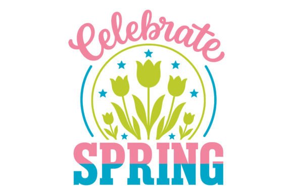 Happy Spring Tulip Floral Design: A Versatile Resource for Creative Projects