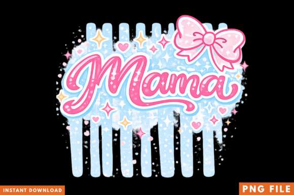 Mama Bow Coquette T-shirt Design