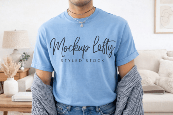 Mens Comfort Colors C1717 T-shirt Mockup: A Professional Design Tool for Every Creator