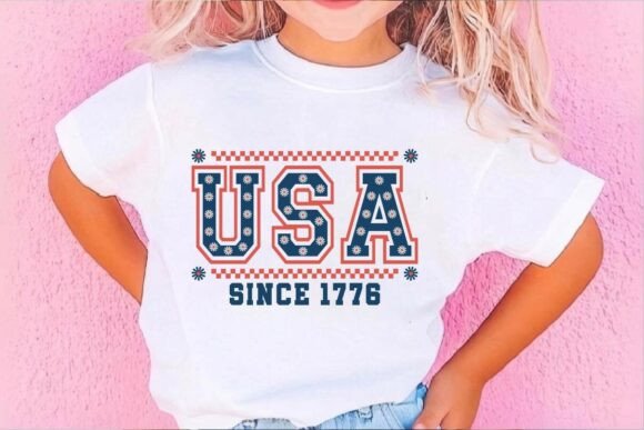 USA Since 1776 SVG - Retro Patriotic PNG: A Timeless Design for American Celebrations