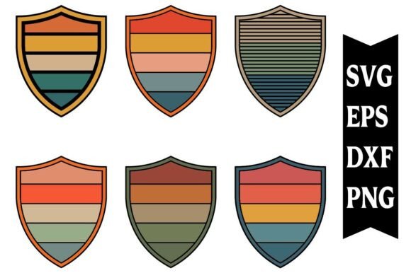 Vintage Shield Badge SVG Bundle: A Versatile Tool for Custom Design