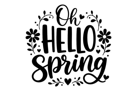 Welcome Spring Butterfly SVG Design
